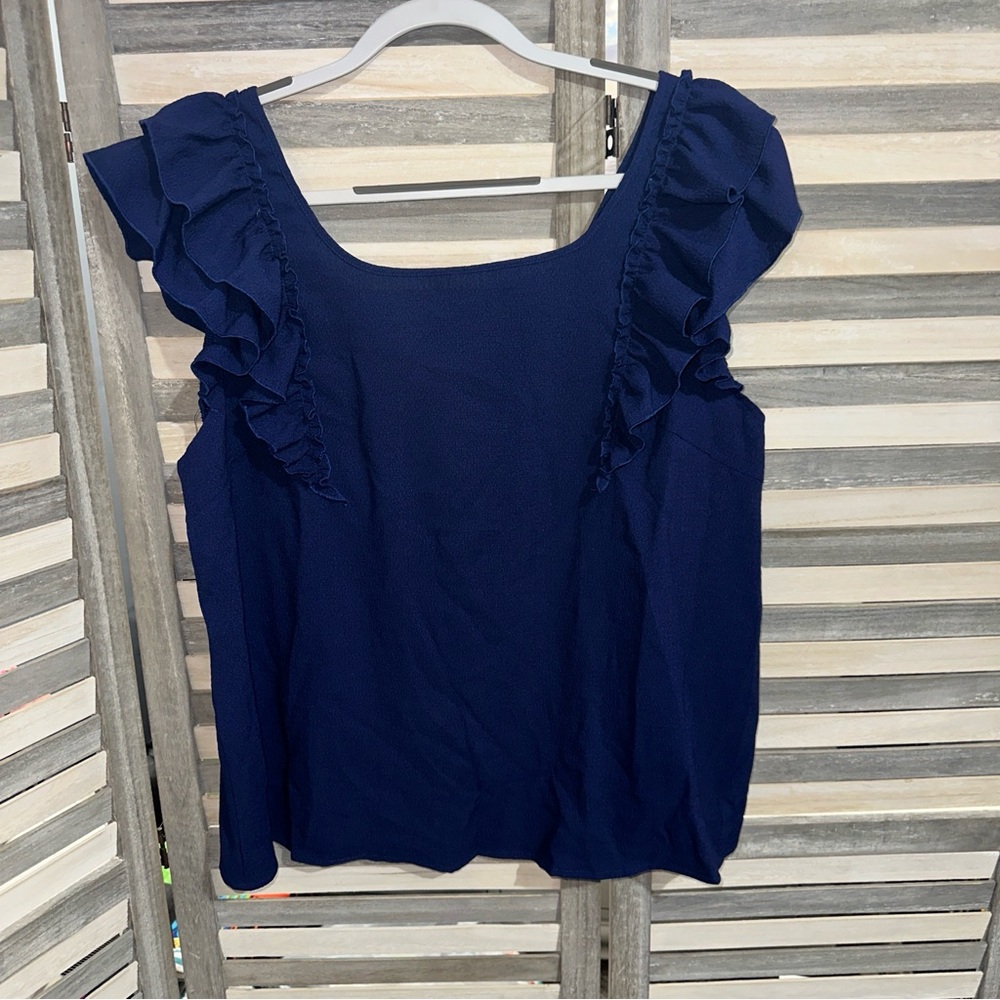 Adorable Ruffle Sleeve Bow Top- 3XL -NIP